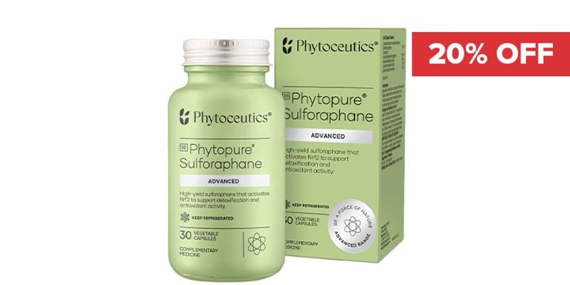 20% Off Phytoceutics® Phytopure® Sulforaphane Advanced Cover Image